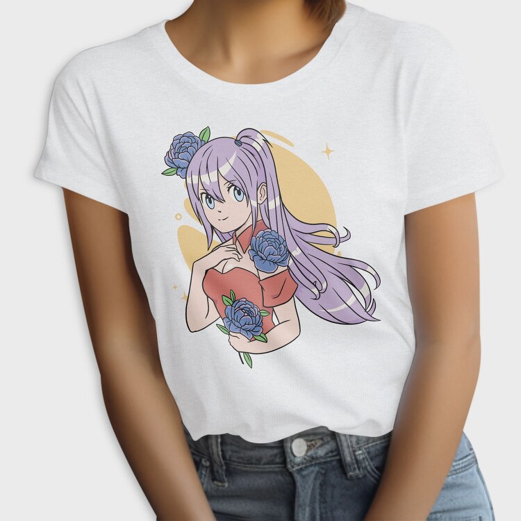 Peony Heart Girl, Tricou Femei