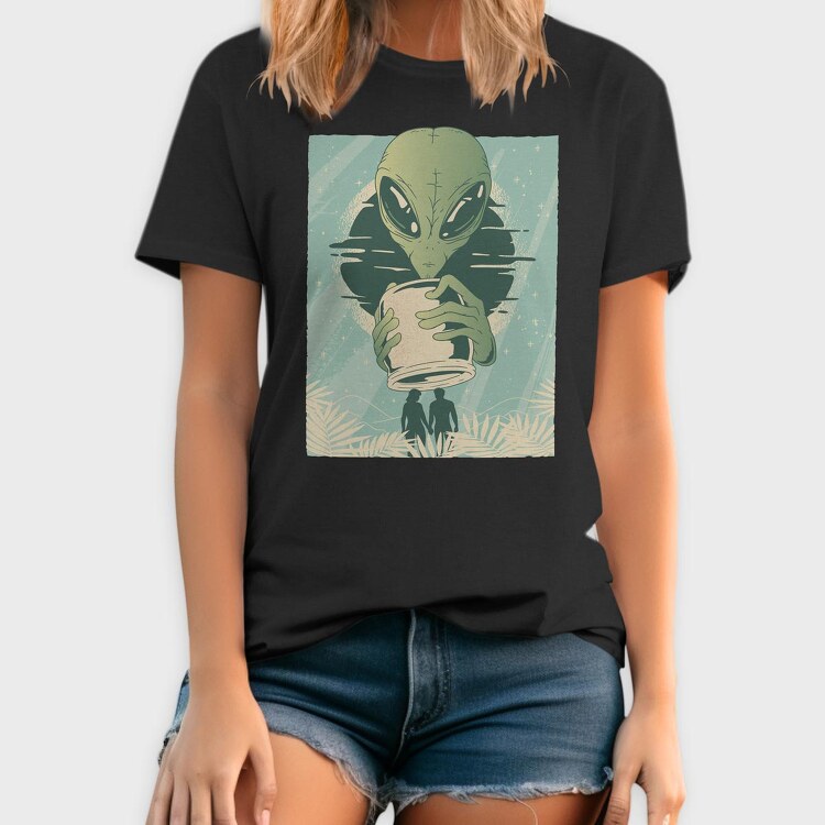 Alien Humans, Tricou Barbati (Unisex)