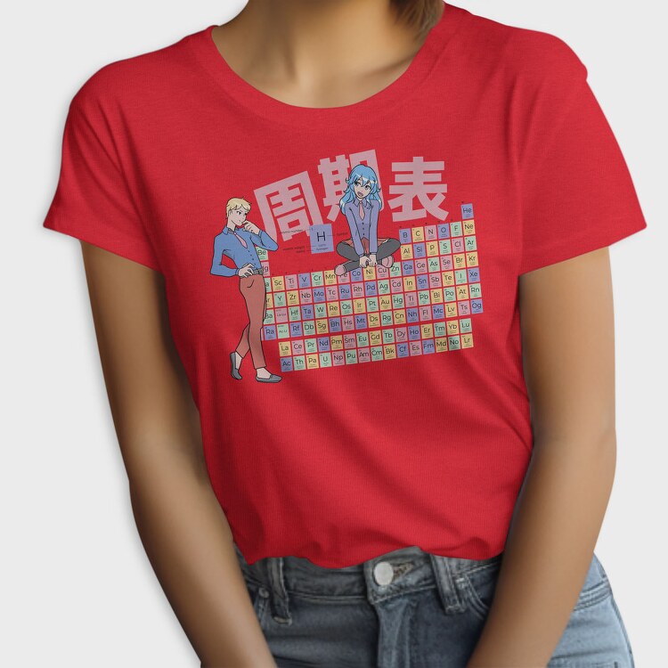Periodic Table Characters, Tricou Femei