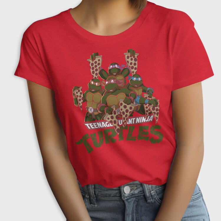 Teenage Mutant Ninja Turtles 1, Tricou Femei