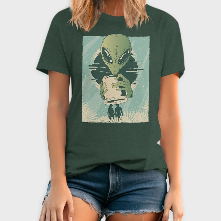 Alien Humans, Tricou Barbati (Unisex)