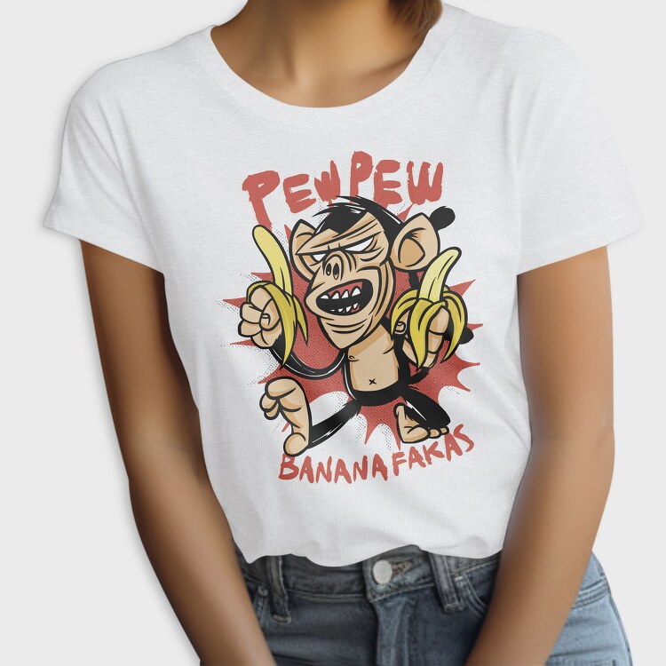 Pew Pew Banana, Tricou Femei