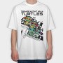 Teenage Mutant Ninja Turtles 2, Tricou Oversize Barbati (Unisex)