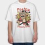 Pew Pew Banana, Tricou Oversize Barbati (Unisex)