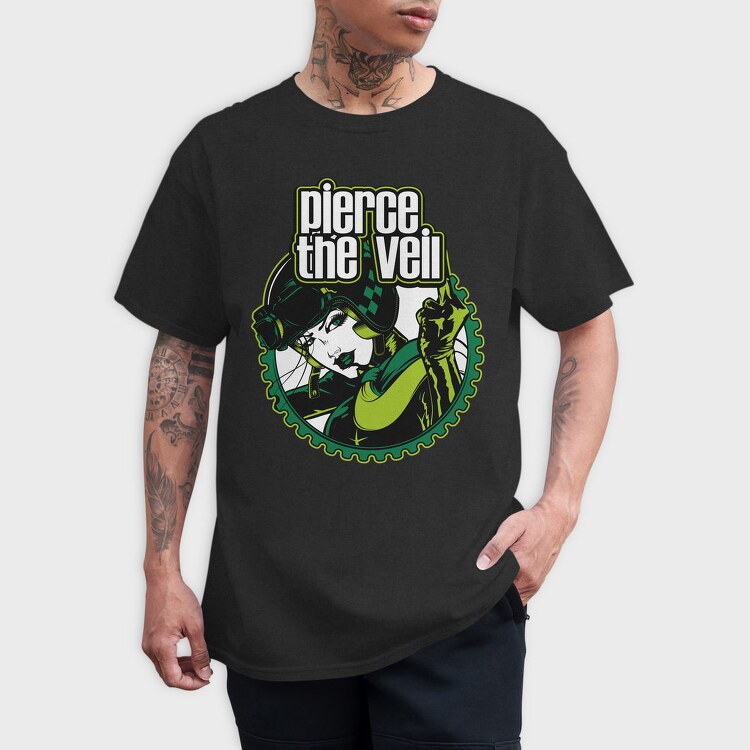 Pierce The Veil Emblem, Tricou Barbati (Unisex)