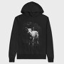 Realistic Pig in Nature, Hanorac Oversize Barbati (Unisex)
