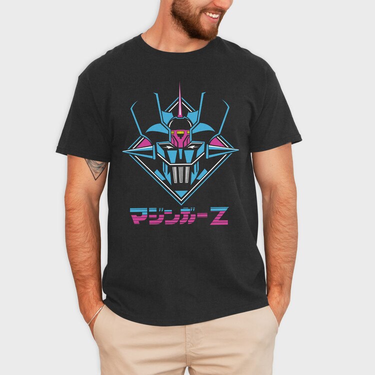 Mazinga Z, Tricou Barbati (Unisex)