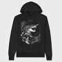 Realistic Goblin Shark, Hanorac Oversize Barbati (Unisex)