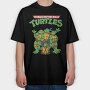 Teenage Mutant Ninja Turtles 3, Tricou Oversize Barbati (Unisex)