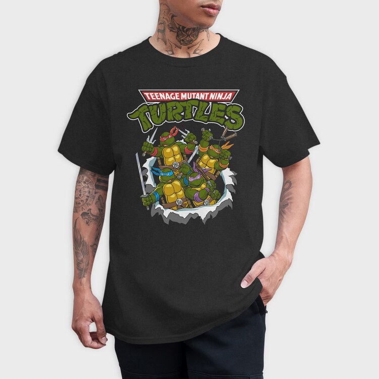 Teenage Mutant Ninja Turtles 4, Tricou Barbati (Unisex)