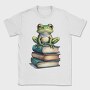 Realistic Frog Books, Tricou Barbati (Unisex)