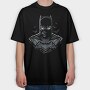 Batman Bat Signal, Tricou Oversize Barbati (Unisex)