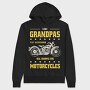 Real Graandpas Ride Motorcycles, Hanorac Oversize Barbati (Unisex)