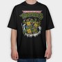 Teenage Mutant Ninja Turtles 4, Tricou Oversize Barbati (Unisex)