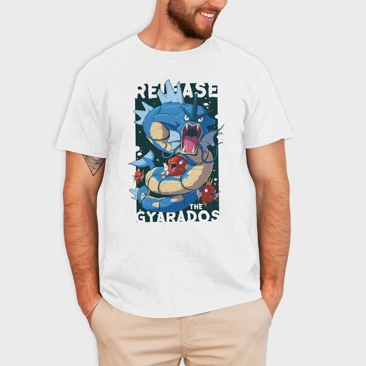 Gyarados Roar, Tricou Barbati (Unisex)