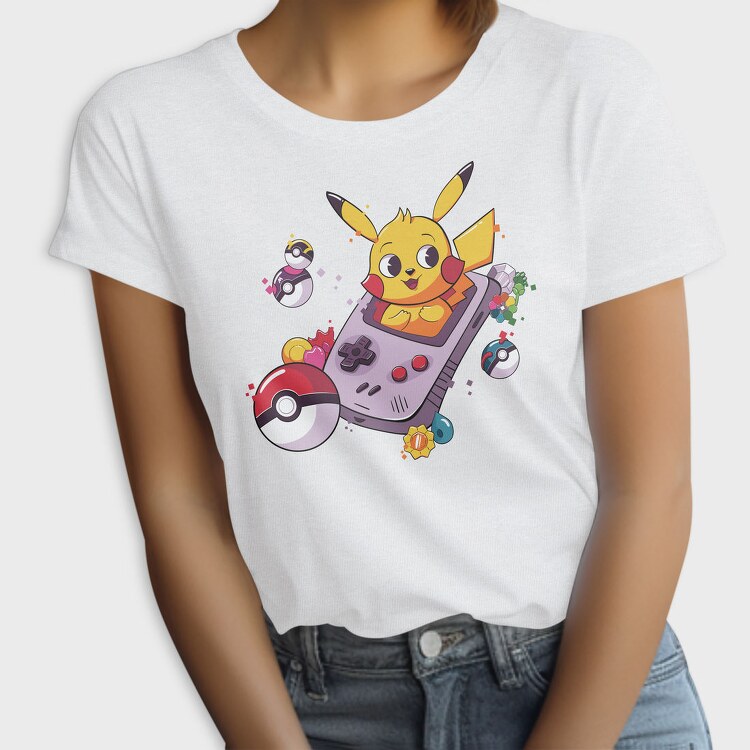 Pikachu Gameboy, Tricou Femei