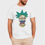 Melting Rick, Tricou Barbati (Unisex)