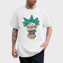 Melting Rick, Tricou Barbati (Unisex)