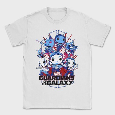 Guardians Of The Galaxy Pop Art, Tricou Barbati (Unisex)
