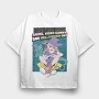 Halloween Gaming Witch, Tricou Oversize Barbati (Unisex)
