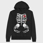 Heart Dots Love, Hanorac Oversize Barbati (Unisex)