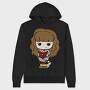 Hermione Reading Magic, Hanorac Oversize Barbati (Unisex)
