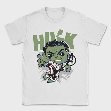 Hulk Avengers Chibi, Tricou Barbati (Unisex)