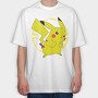 Pikachu Lightning Bolt, Tricou Oversize Barbati (Unisex)