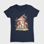 Mushroom Hut Clipart, Tricou Femei