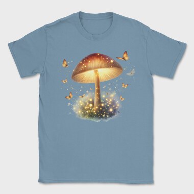 Mushroom Light Glow, Tricou Barbati (Unisex)