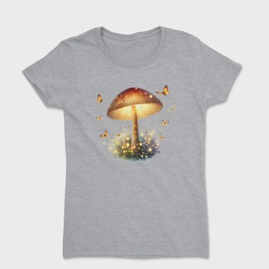 Mushroom Light Glow, Tricou Femei