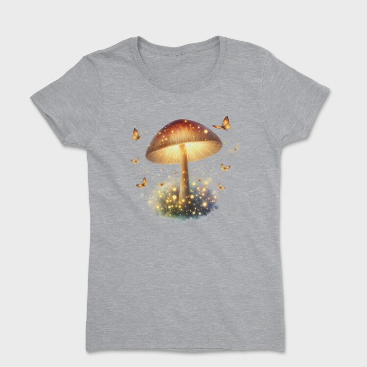 Mushroom Light Glow, Tricou Femei