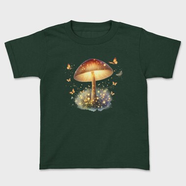 Mushroom Light Glow, Tricou Copii