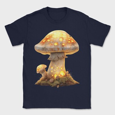 Mushroom Lights Glow, Tricou Barbati (Unisex)