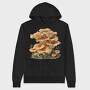 Mushroom Nature Lover, Hanorac Oversize Barbati (Unisex)