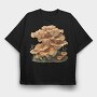 Mushroom Nature Lover, Tricou Oversize Barbati (Unisex)