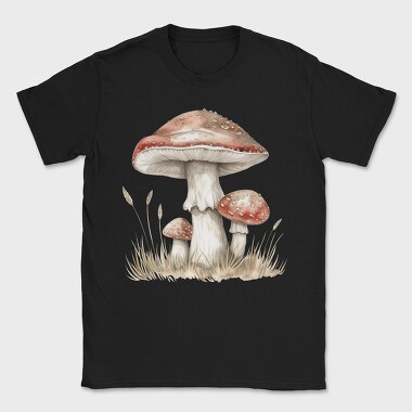 Mushroom Scape, Tricou Barbati (Unisex)