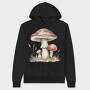 Mushroom Scape, Hanorac Oversize Barbati (Unisex)