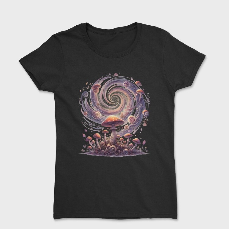 Mushroom Spiral Cloud, Tricou Femei
