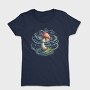 Mushroom Spiral Swirls, Tricou Femei