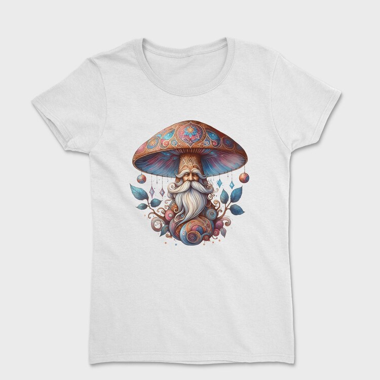 Mushroom Spirit Gnome, Tricou Femei