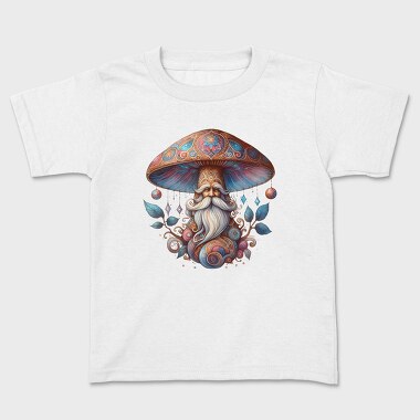 Mushroom Spirit Gnome, Tricou Copii