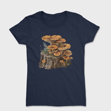 Mushroom Stump Fungi, Tricou Femei