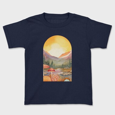 Mushroom Sunset, Tricou Copii