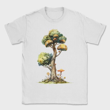 Mushroom Tree Clump, Tricou Barbati (Unisex)