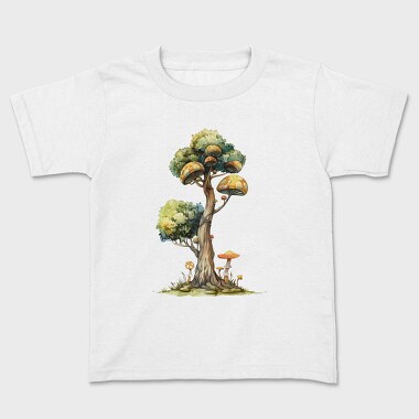 Mushroom Tree Clump, Tricou Copii