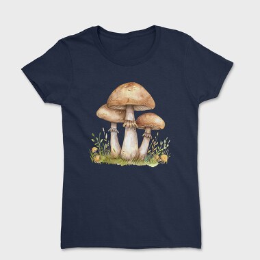 Mushrooms In Grass, Tricou Femei