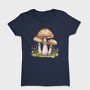 Mushrooms In Grass, Tricou Femei