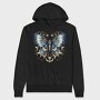 Mystic Butterfly Nightflight, Hanorac Oversize Barbati (Unisex)