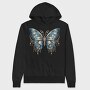 Mystic Butterfly Wings, Hanorac Oversize Barbati (Unisex)